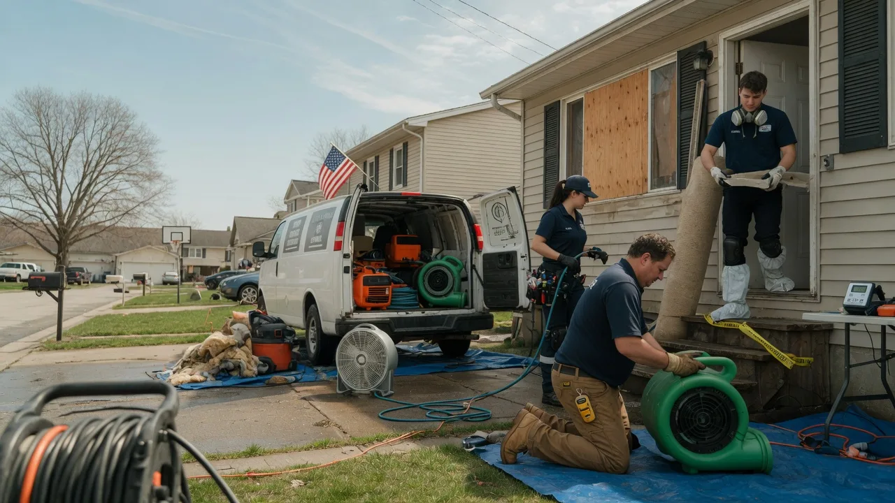 Water Damage Restoration in Wright City, OK near me